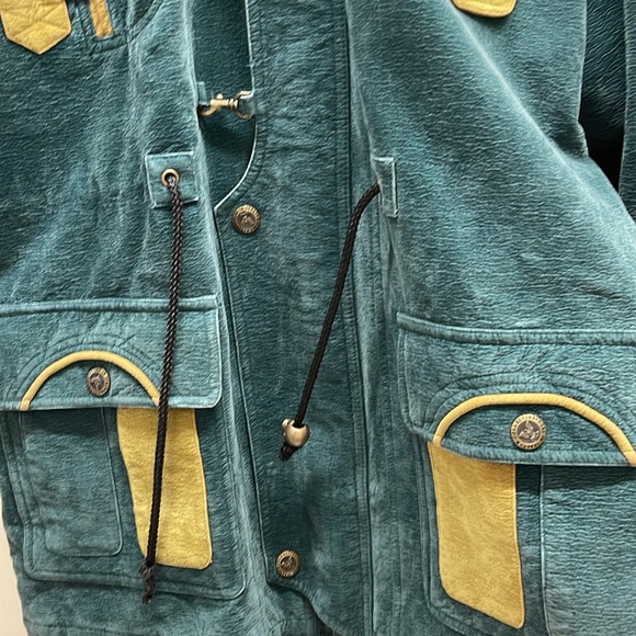 Vintage Wayne military green jacket Sz L - Picture 3 of 13